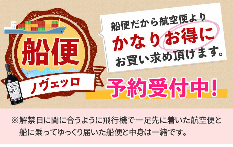 船便ヴィーノ・ノヴェッロ